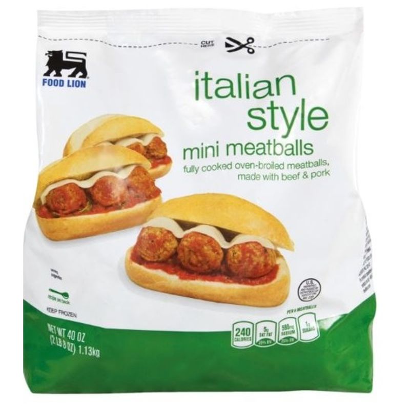 Food lion meatballs