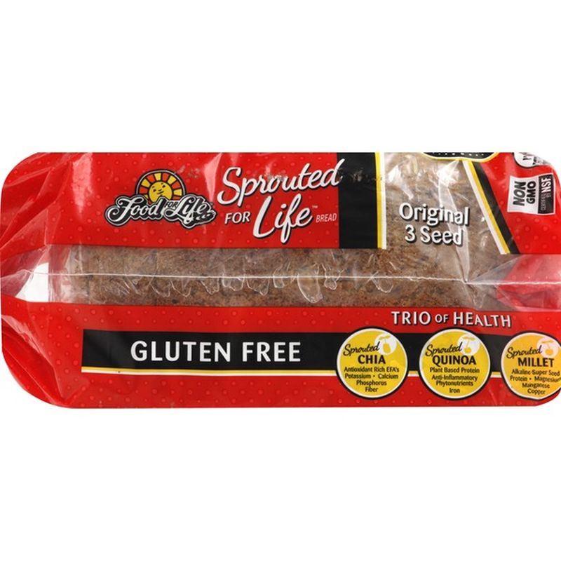 Life bread food gluten seed original breads