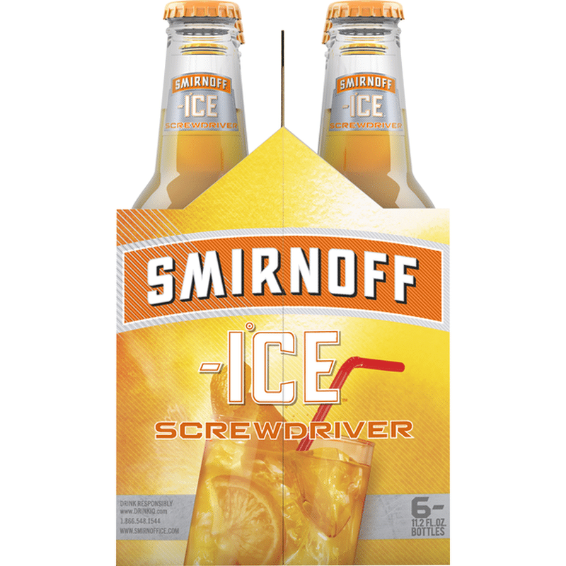Smirnoff Malt Beverage, Screwdriver (11.2 fl oz) Instacart