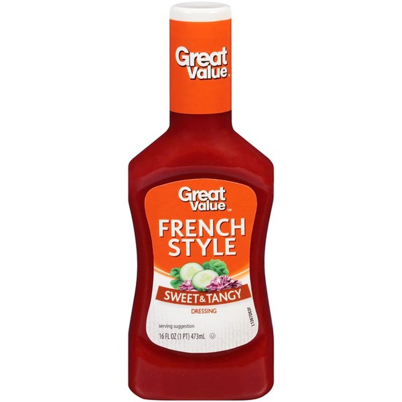 Great Value Sweet & Tangy French Style Dressing (16 fl oz) Instacart