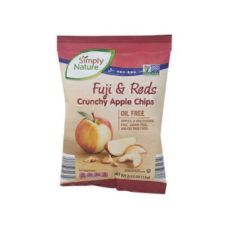 Simply Nature Crunchy Fuji Red Apple Chips (0.53 oz) from ALDI Instacart