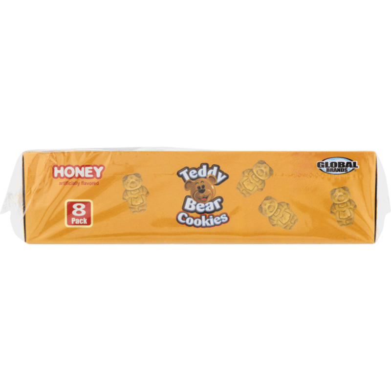 Global Brands Cookies, Teddy Bear, Honey (8 ct) Instacart