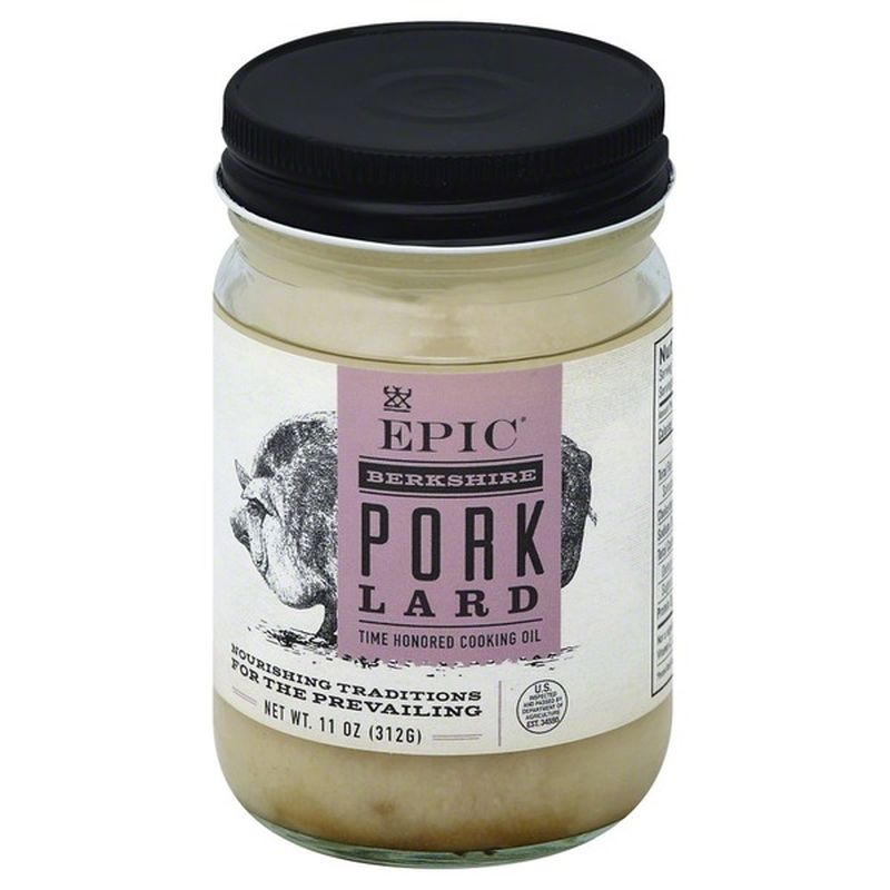 Epic Pork Lard, Berkshire (11 fl oz) Instacart