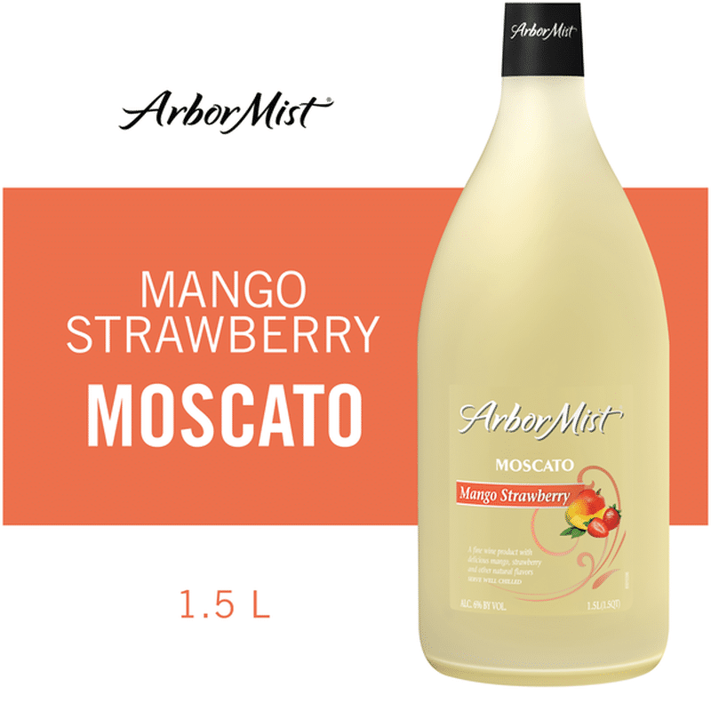 Arbor Mist Mango Strawberry Moscato Fruit Wine 1 5 L Instacart