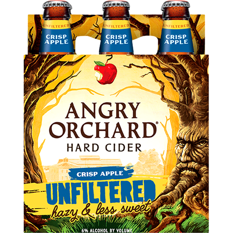 Angry Orchard Unfiltered Hard Cider, Spiked (12 fl oz) Delivery or