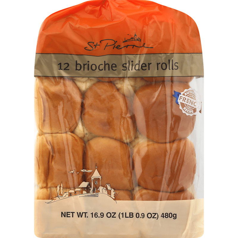 St Pierre Slider Rolls Brioche 12 Each Instacart 8887