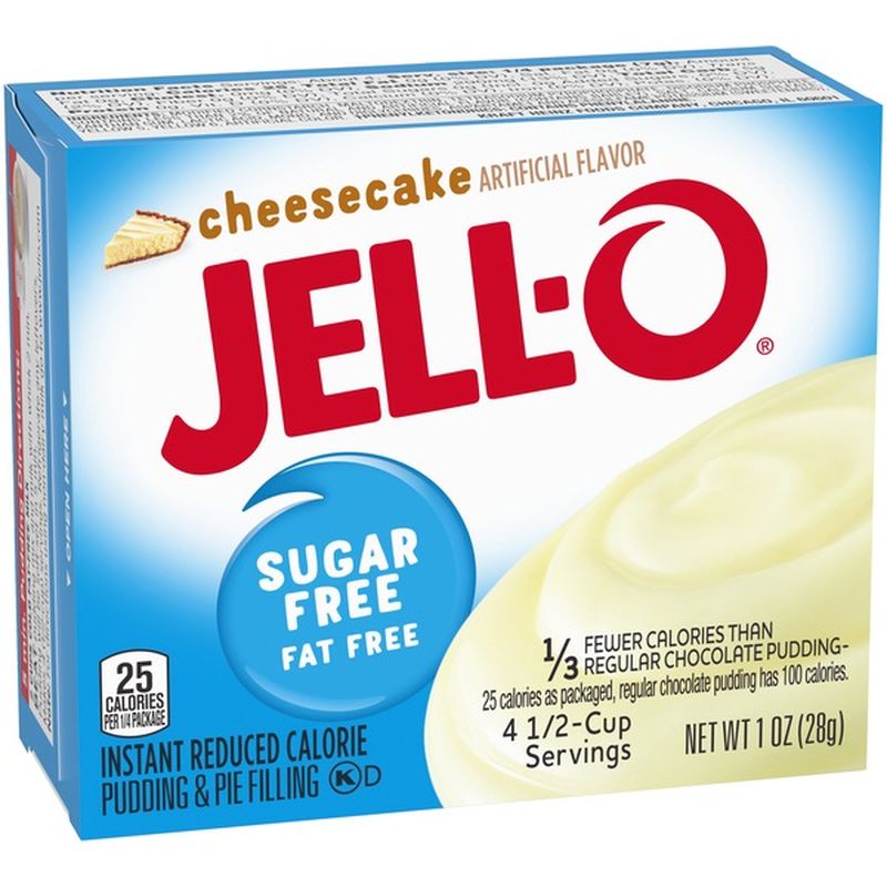 JellO Sugar Free Cheesecake Instant Pudding Mix (1 oz) from Food Lion