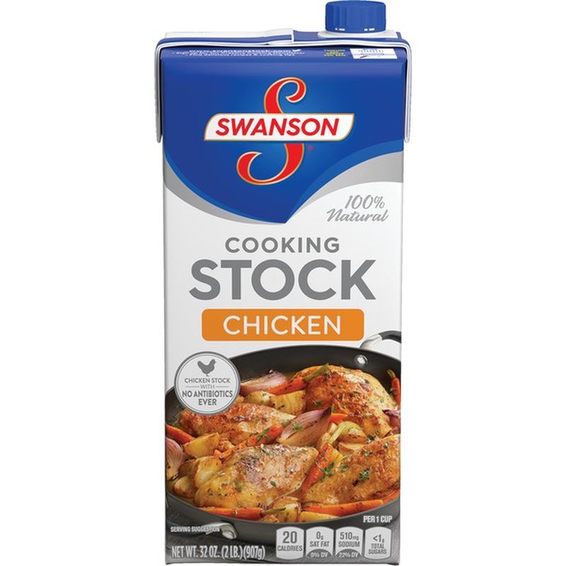 Swanson® Chicken Stock (32 oz) - Instacart