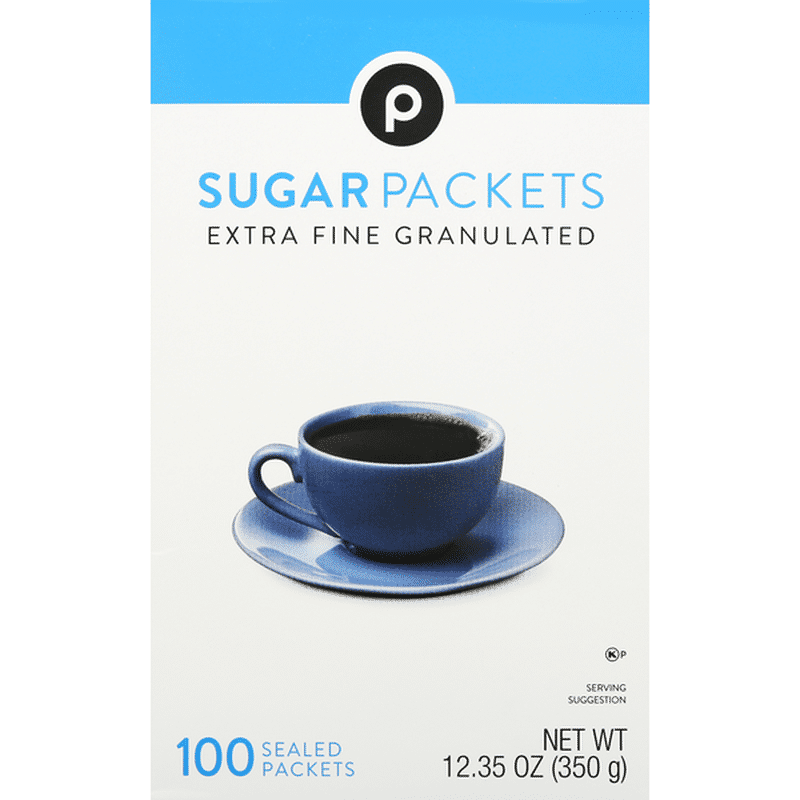Publix Sugar Packets, Extra Fine, Granulated (100 each) Instacart