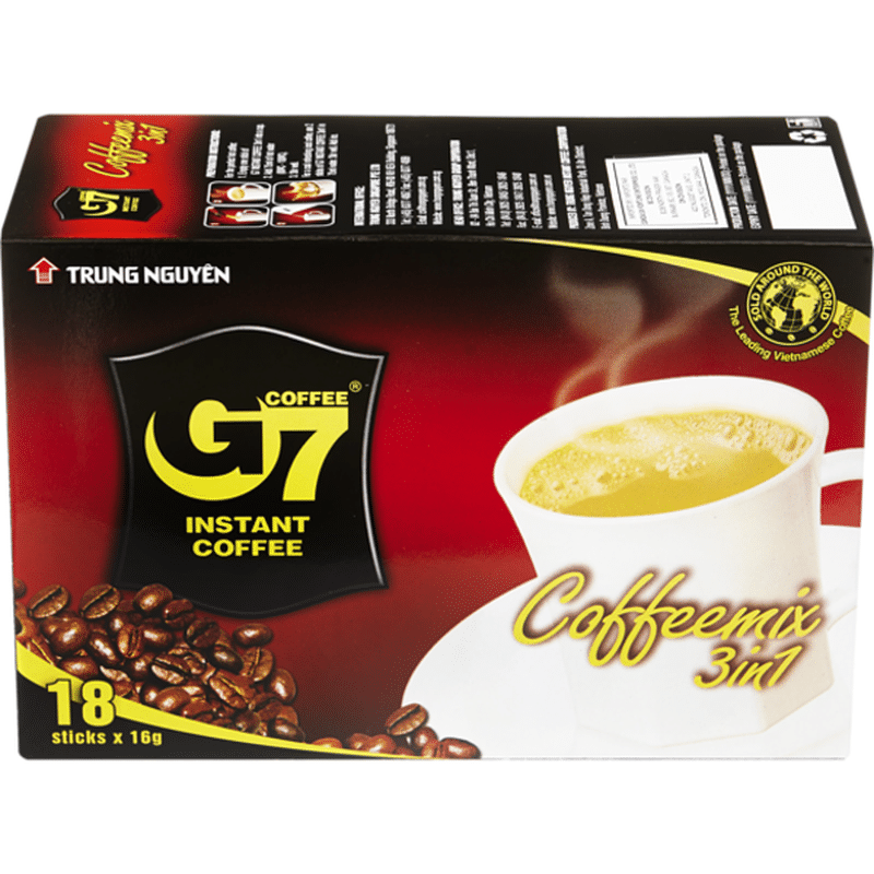 Trung Nguyen G7 3-in-1 Instant Coffee Packets