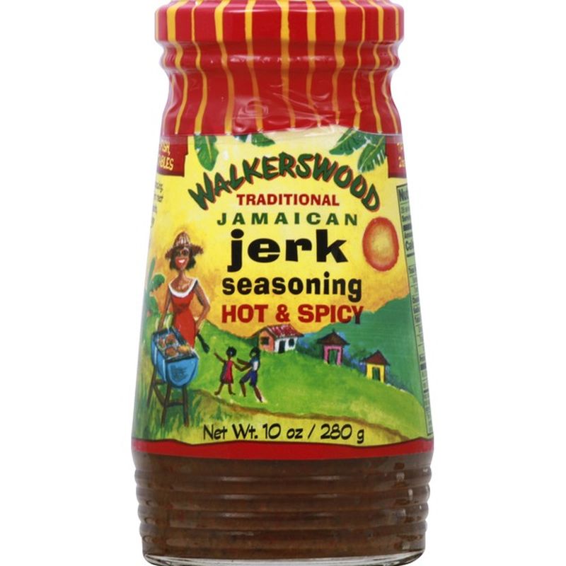 Walkerswood Seasoning, Jerk, Traditional, Hot & Spicy (10 oz) Instacart