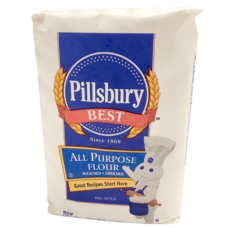 Pillsbury Flour, All Purpose, Bleached, Enriched (5 lb) from Gordon