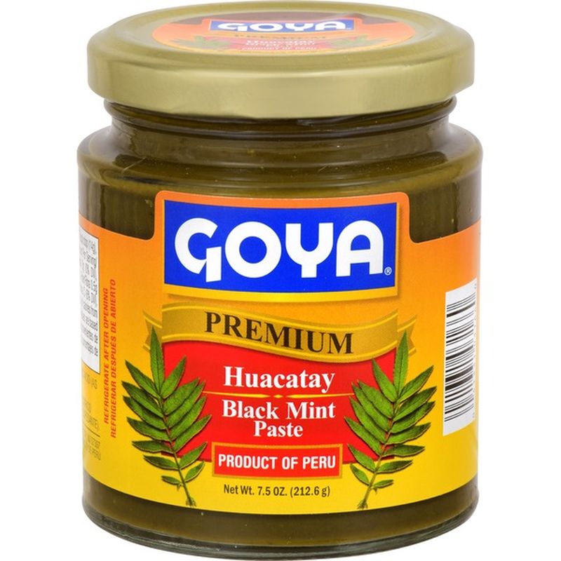 Goya Huacatay Black Mint Paste (7.5 oz) - Instacart