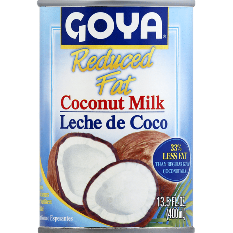 Goya Coconut Milk, Reduced Fat (13.5 oz) Instacart