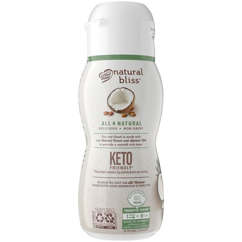 Nestlé Coffee Mate NATURAL BLISS Unsweetened Plant Based