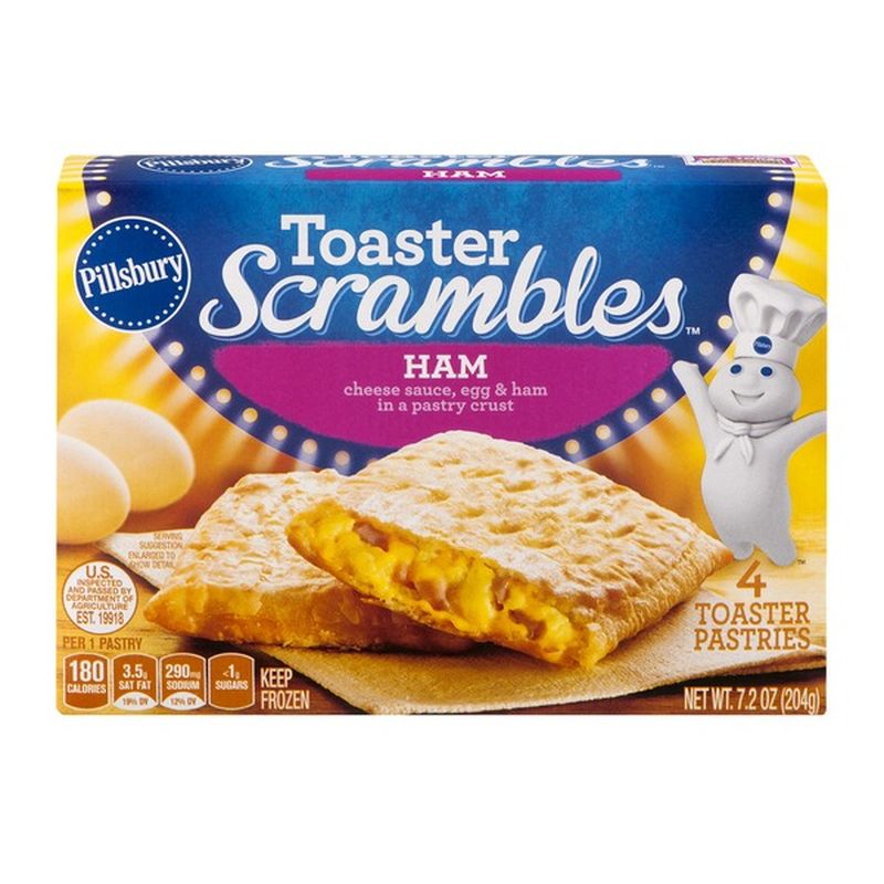 Pillsbury Toaster Scrambles Ham Toaster Pastries (7.2 oz) Instacart