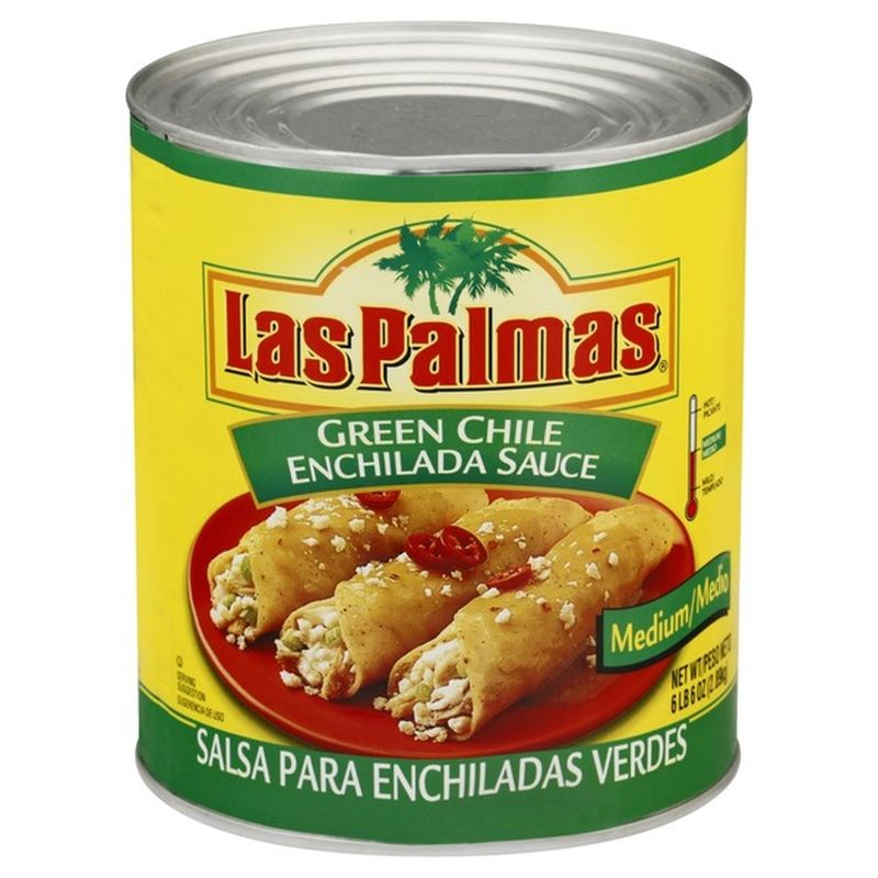 Las Palmas Enchilada Sauce Green Chile Medium 10 Lb From Smart And Final Instacart