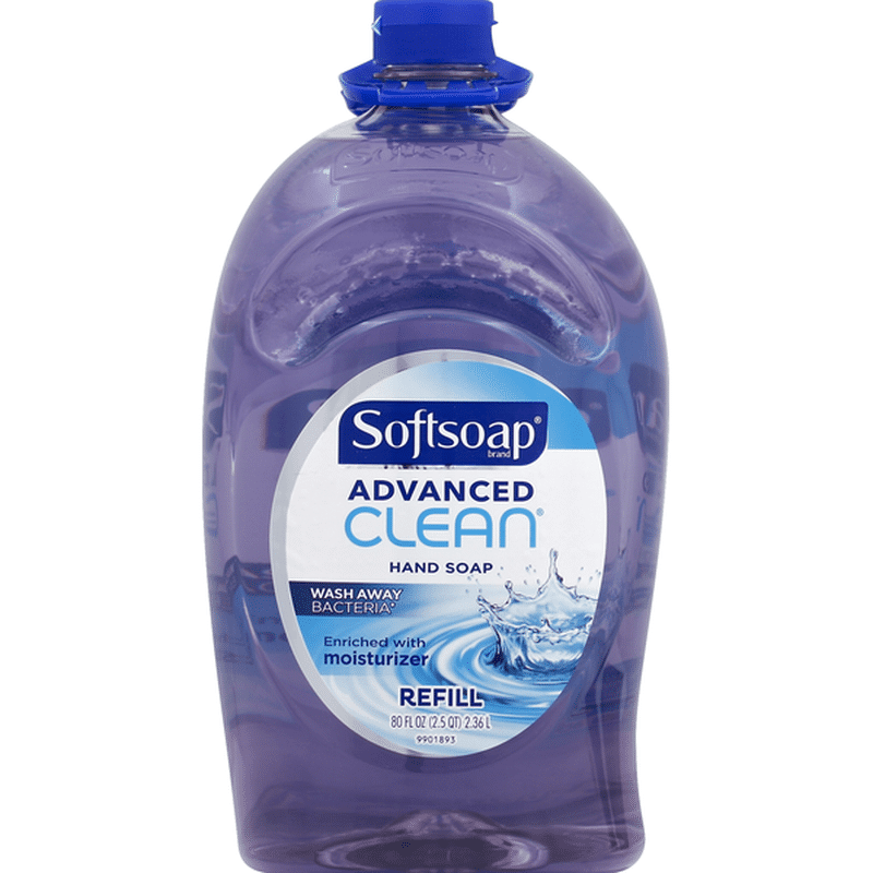 Softsoap Hand Soap, Advanced Clean, Refill (80 oz) Instacart