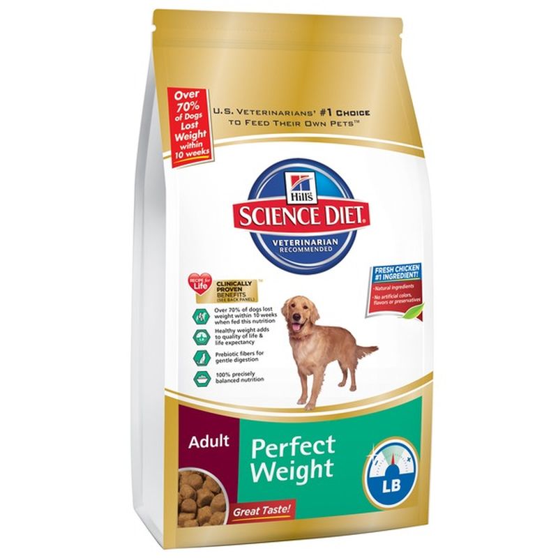 hills perfect weight dog food