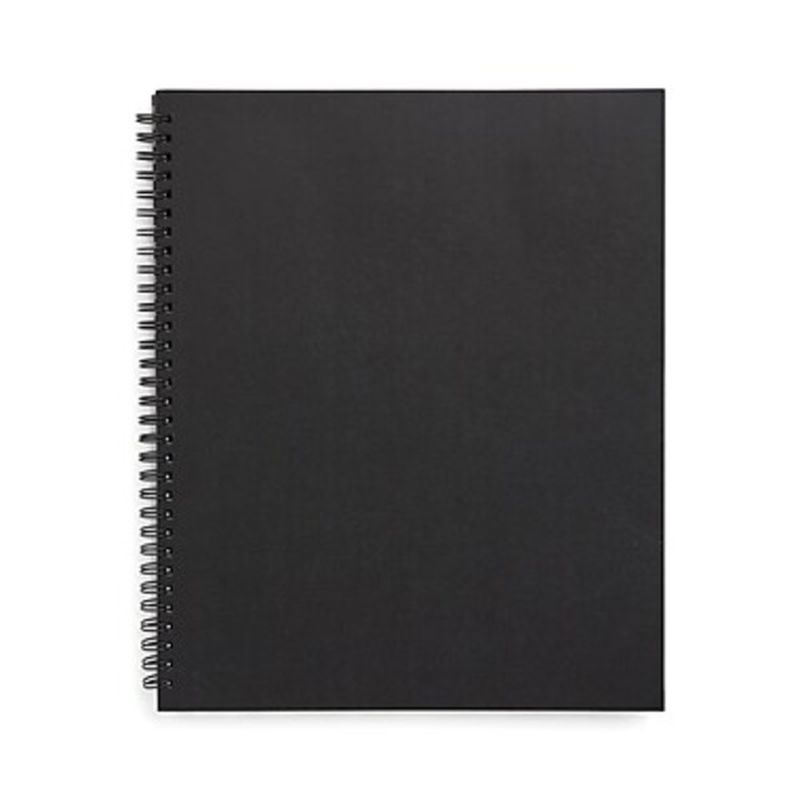 Tru Red Black Large Soft Cover Ruled Notebook