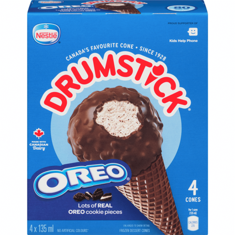 Drumstick Cookies & Cream Ice Cream