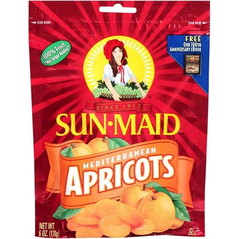 SunMaid Apricots, Mediterranean (6 oz) Instacart