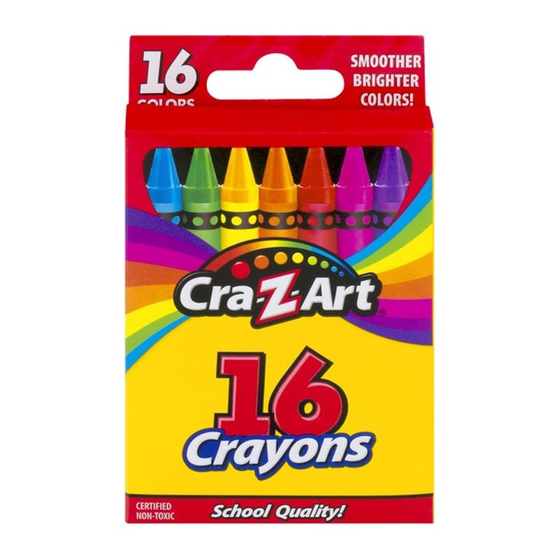 Cra-Z-Art Crayons 16 CT (16 ct) - Instacart