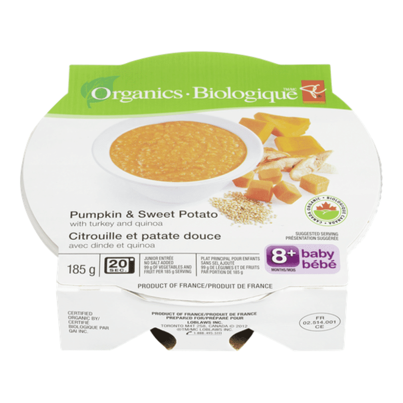 Pumpkin & Sweet Potato with Turkey & Quinoa Junior Entree