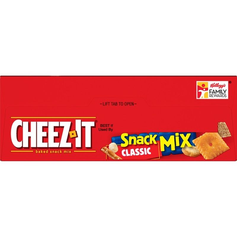 CheezIt Baked Snack Mix Classic (10.5 oz) from HEB Instacart