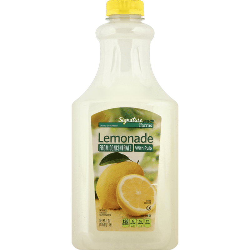 Signature Kitchens Lemonade, with Pulp (59 oz) Instacart