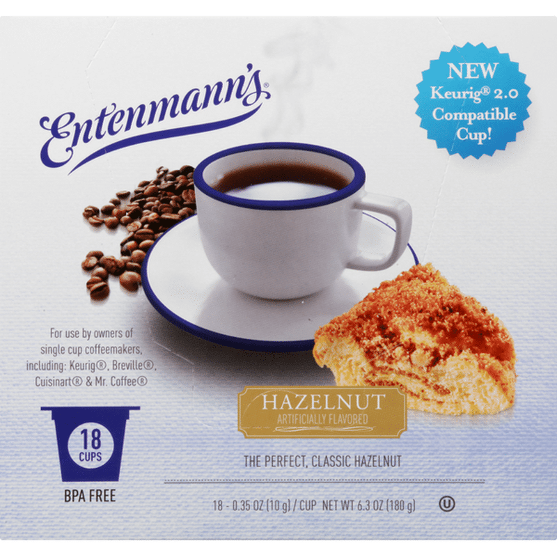 Entenmann's Breakfast Blend Single Serve K-cup Coffee, 18 count box