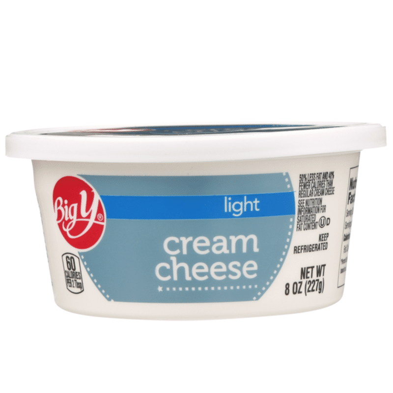 Big Y Light Cream Cheese (8 oz) Instacart