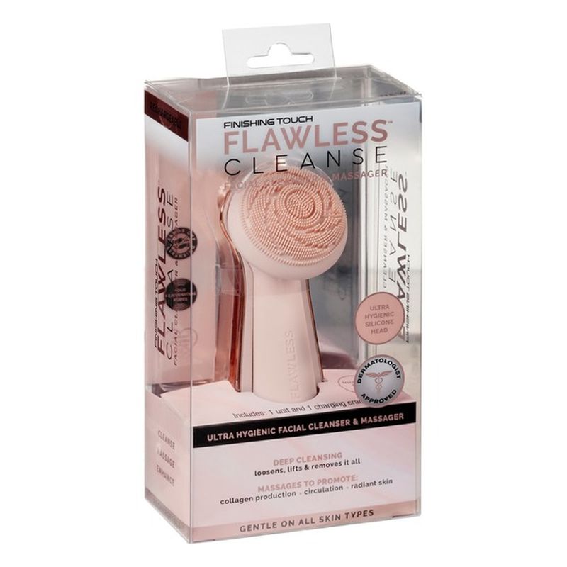 Flawless Facial Cleanser & Massager, Cleanse (1 each) Instacart