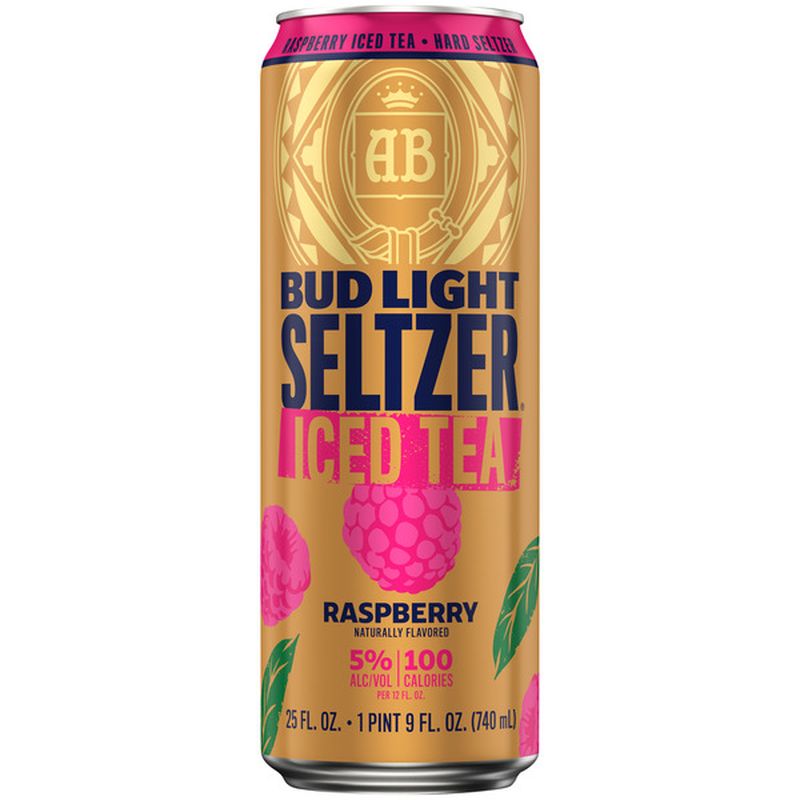 Bud Light Raspberry Iced Tea Seltzer (25 oz) Instacart