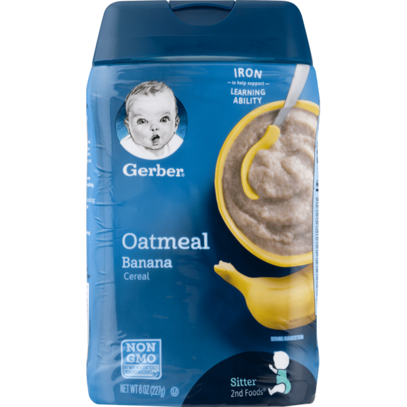gerber banana oatmeal