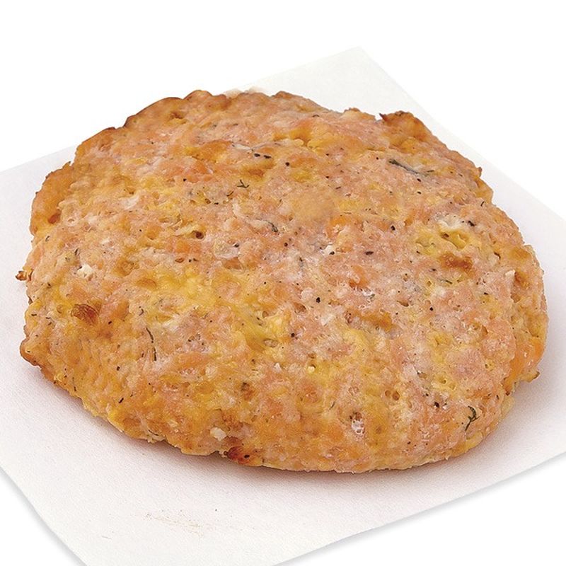 Publix Lemon Dill Seasoned Fresh Salmon Burgers, Ready To Cook (each