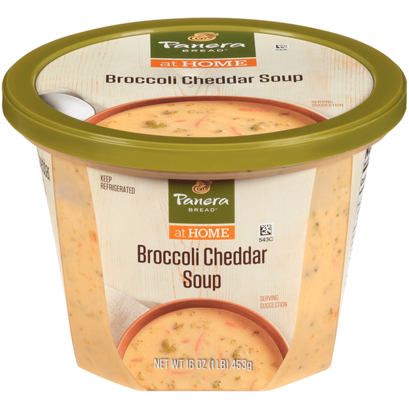 Panera Bread Broccoli Cheddar Soup Cup (16 Oz) - Instacart