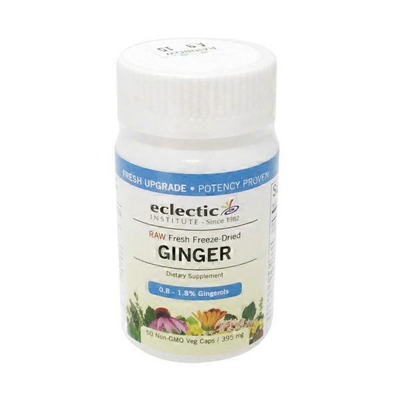 Eclectic Institute Ginger Dietary Supplement, 350 Mg (50 ct) Instacart