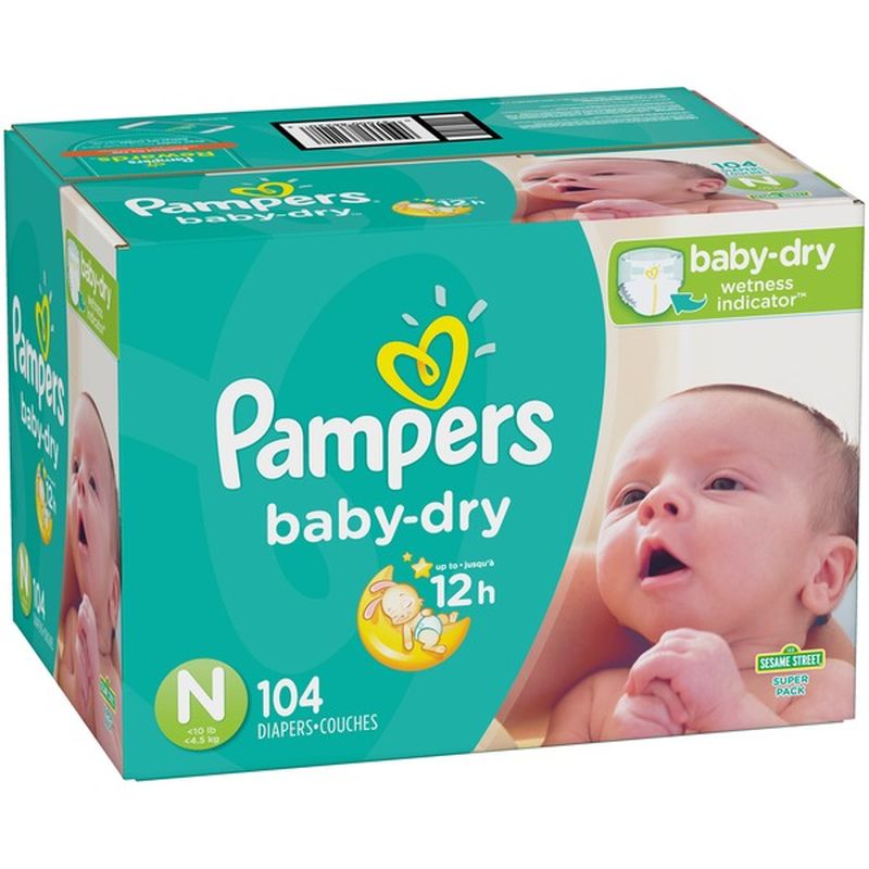 pampers baby dry size 0