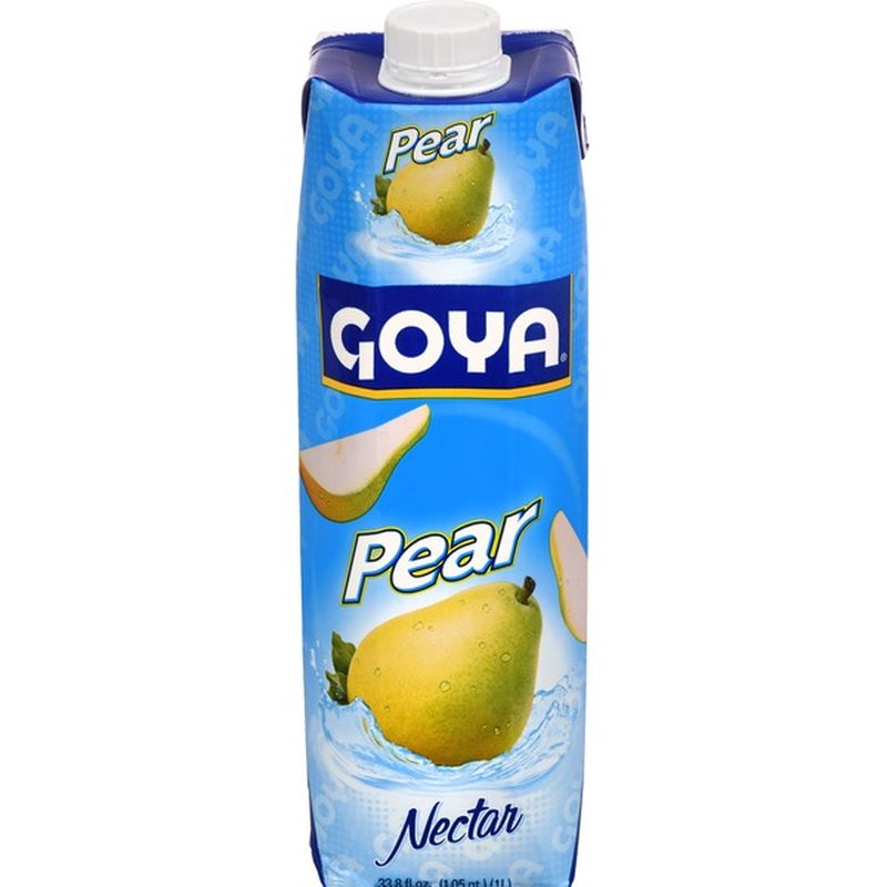 Goya Pear Nectar 33 8 Fl Oz From Stop And Shop Instacart