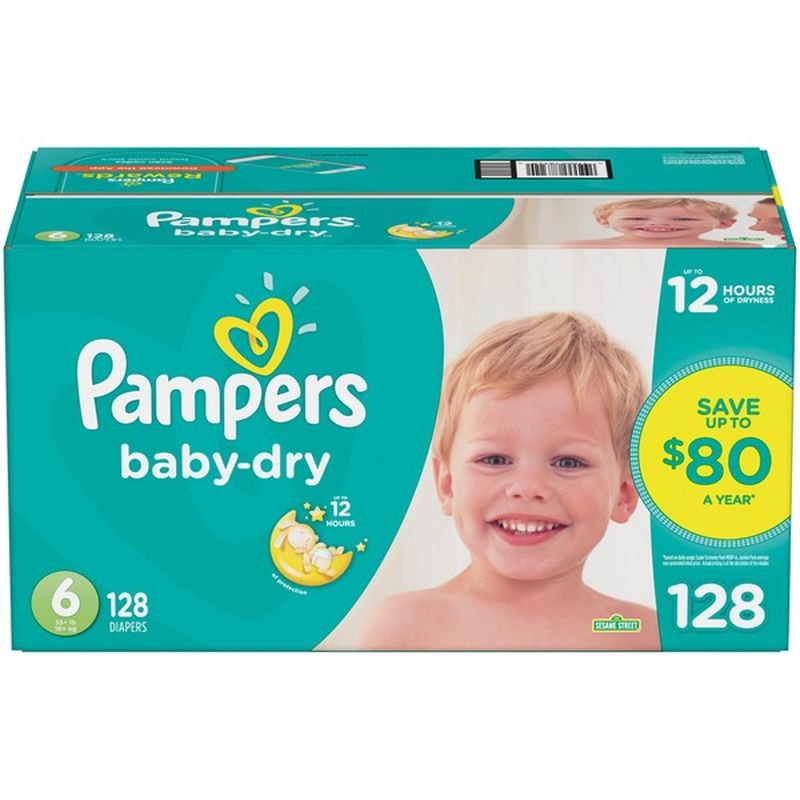 pampers large 128