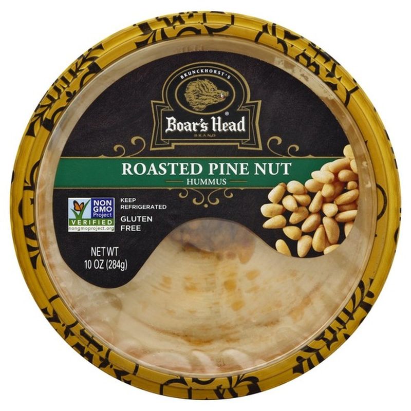 Boar's Head Hummus Roasted Pine Nut (10 oz) Instacart