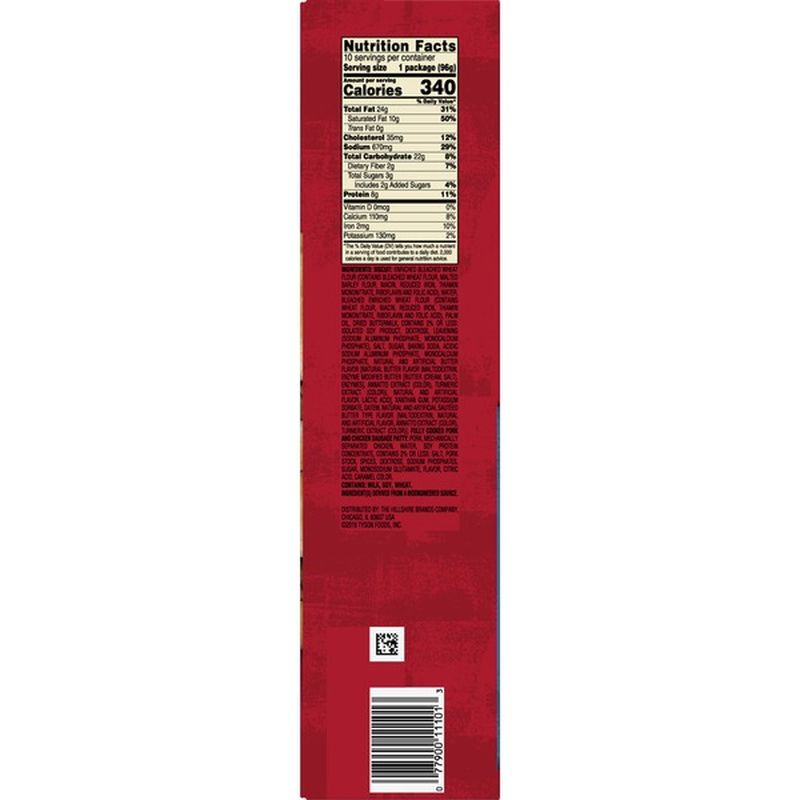 jimmy dean sausage biscuit nutrition jimmy dean sausage biscuit nutrition