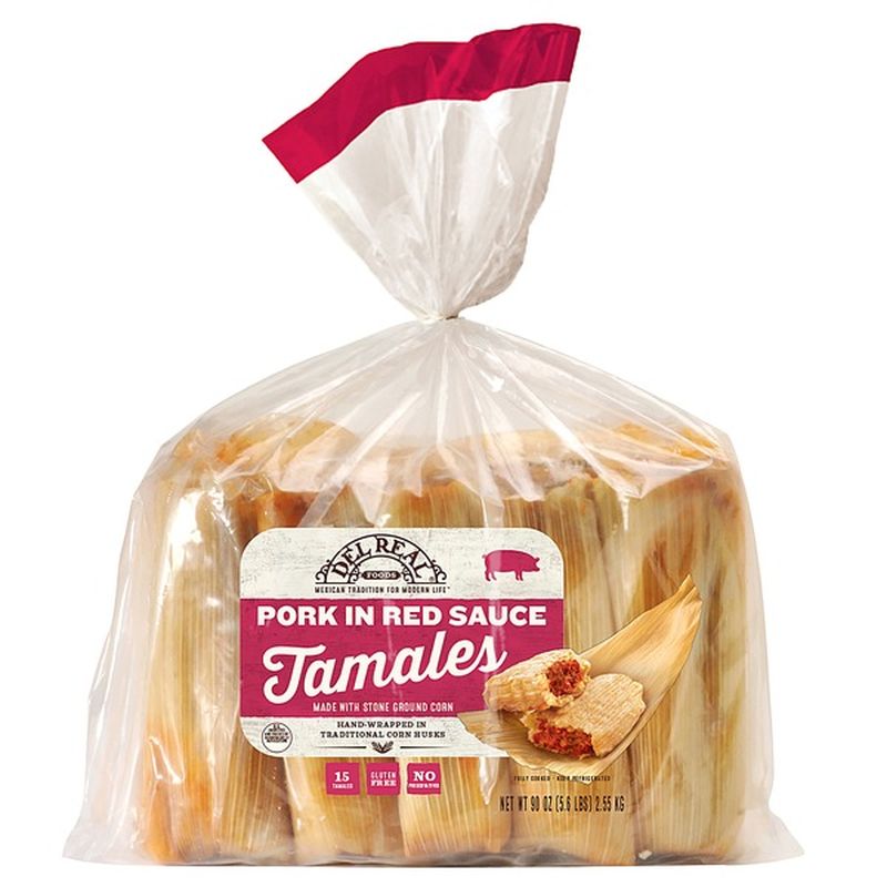 Del Real Pork Tamales (90 oz) Instacart