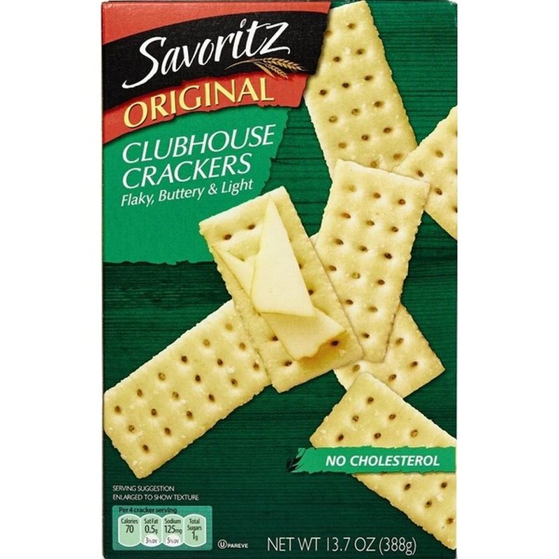 Savoritz Clubhouse Crackers (13.7 oz) - Instacart