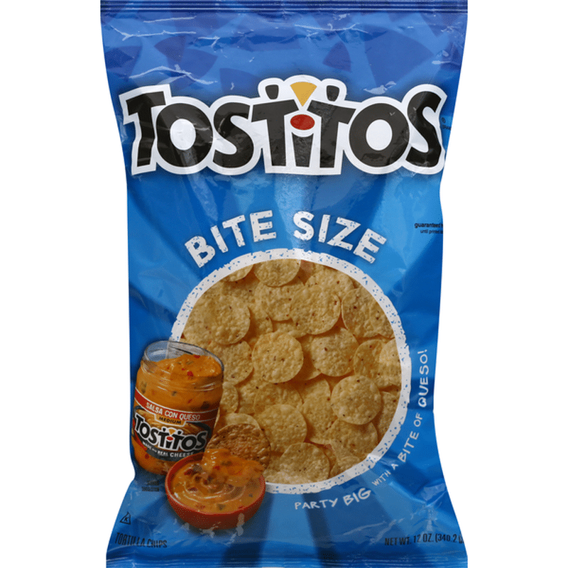 Tostitos Bite Size Rounds Tortilla Chips (12 oz) Instacart