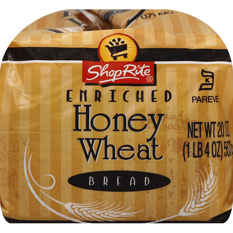 ShopRite Bread, Honey Wheat (20 oz) Instacart