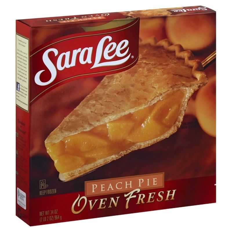 Sara Lee Peach Pie 34 Oz Frozen 34 Oz Instacart