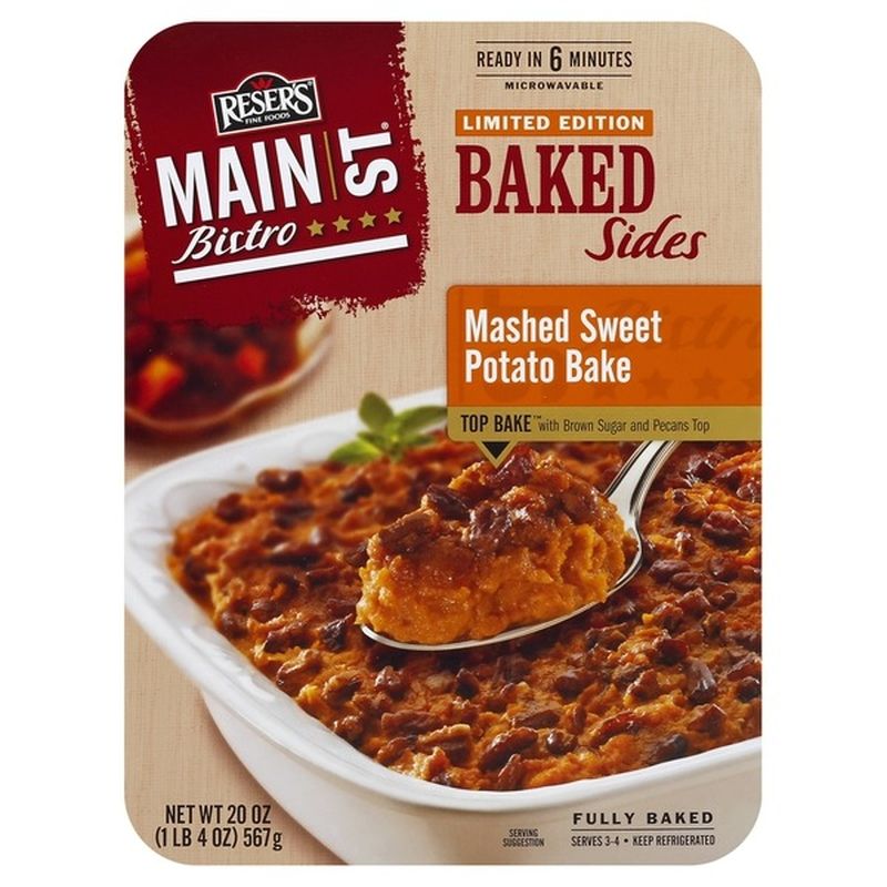 Main St Bistro Mashed Sweet Potatoes, Baked (20 oz) - Instacart