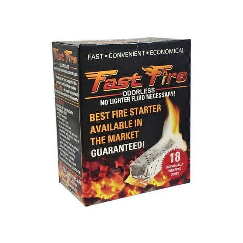 Fast Fire Individually Wrapped Cubes Fire Starter (18 ct) Delivery or